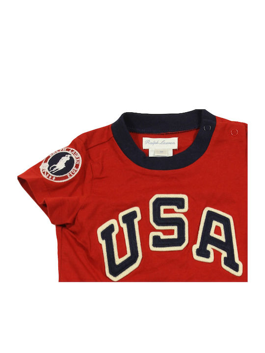 Ralph Lauren Kids T-shirt Red