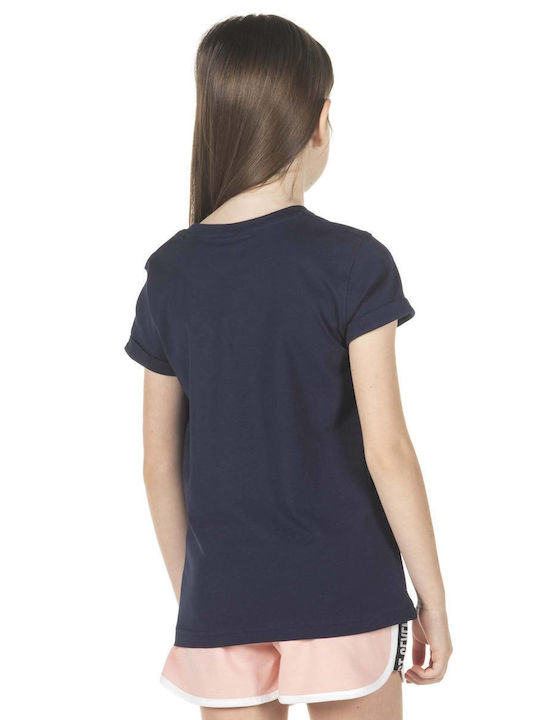 District75 Kids T-shirt Navy Blue Love