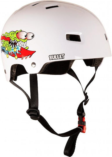 Bullet Skateboard Helmet X Santa Cruz Slasher Youth