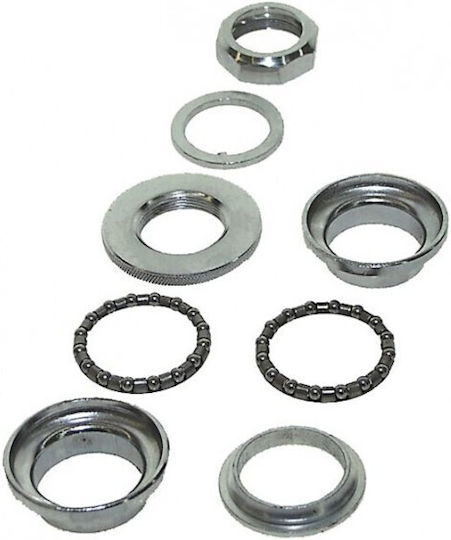 Neco Bicycle forklift cups 1'' fork 1'' screw nickel H802ak