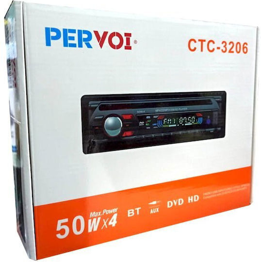 PerVoi Radio Auto 1 DIN (Bluetooth/USB)