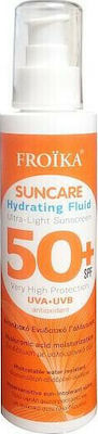 Froika Hydrating Fluid Sonnenschutz Creme SPF50 250ml