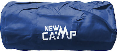 New Camp Compact Αυτοφούσκωτο Μονό Υπόστρωμα Camping 180x50cm Πάχους 2.5cm σε Μπλε χρώμα
