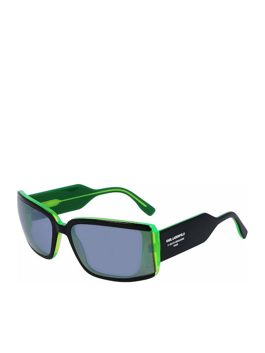Karl Lagerfeld Sunglasses Μαύρα with Acetate Frame & Gray Lens Karl Lagerfeld Sunglasses Μαύρα with Acetate Frame & Gray Lens