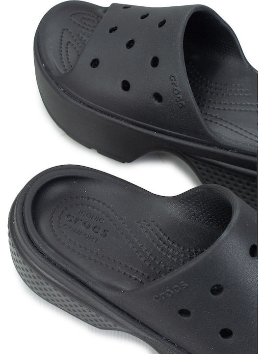 Stomp Women's Slides Black