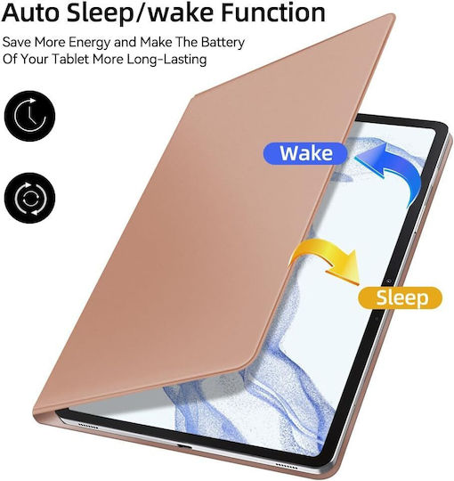 Revomag Flip Cover Bej Samsung Galaxy Tab S9 Plus (FE) 12.4 Inch (2023)