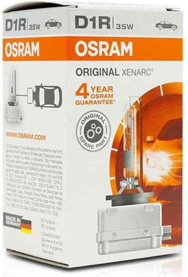 Osram Лампи Автомобила Xenarc D1R Ксенон 4500К Неутрално бяло 85V 35W 1бр