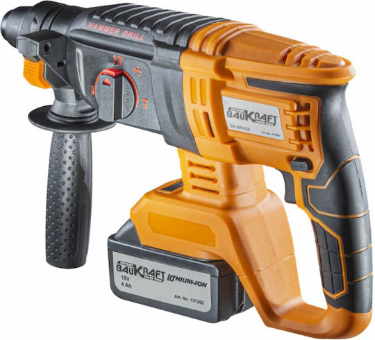 Baukraft Percuție Ciocan rotopercutor Electrică 1500W cu Suport SDS Plus / Rapid