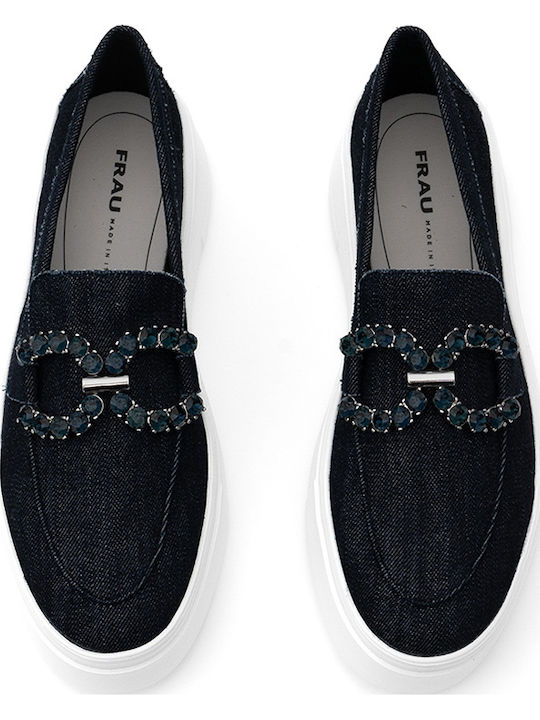 Дамски Loafers в Син Цвят