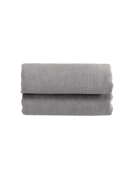 Viking Microfiber Gray Gym Towel 183x61cm