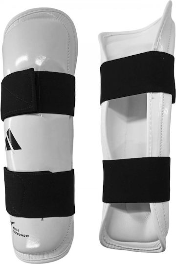 adidas Pu WTF Approved Shin Guards Adults White