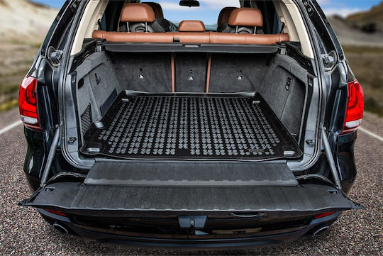 Rezaw Plast Trunk Mat Tray Type for Renault Arkana 2021 Black