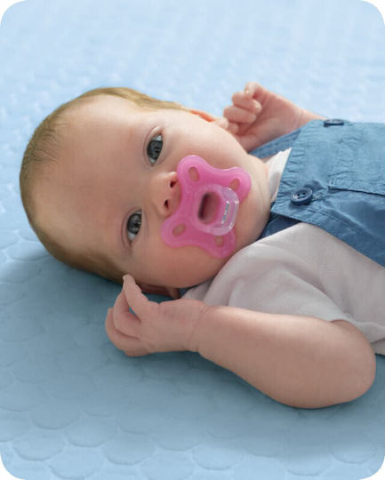 Mam Orthodontic Pacifiers Silicone Turquoise for 0-2 months 2pcs