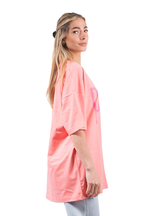 PCP Damen T-shirt Tierdruck Rosa