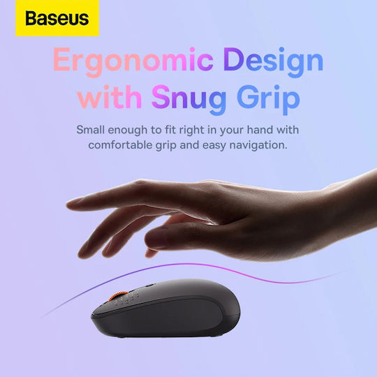 Baseus F01a Kabellose Bluetooth Mini Maus Frosted Grau