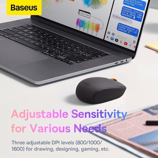Baseus F01a Kabellose Bluetooth Mini Maus Frosted Grau
