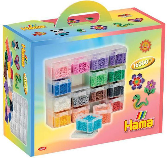 Hama Παιδική Χειροτεχνία Large Storage Box with Midi Beads