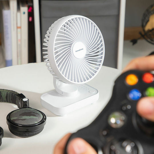 InnovaGoods USB Fan 5W White V0103855