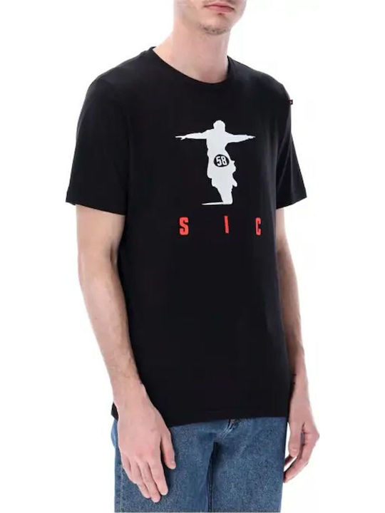 Marco Simoncelli Athletic Short Sleeve T-shirt Black