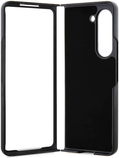 Karl Lagerfeld Saffiano Karl&choupette Pin Back Cover Πλαστικό Μαύρο (Galaxy Z Fold5)