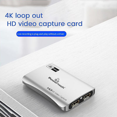 Powertech CAB-UC081 Captură video pentru PC / Laptop și conexiune HDMI / USB-A