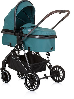 Chipolino Aura Adjustable 2 in 1 Baby Stroller Suitable for Newborn Teal