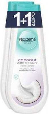 Noxzema Bath Care All Day Hydrate Shower Cream 2x750ml