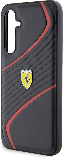 Ferrari Carbon Back Cover Πλαστικό Μαύρο (Galaxy S23 FE)