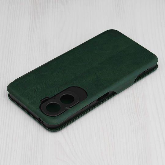 Techsuit Safe Book Piele artificială Verde (Honor 90 Lite - Onoare 90 Lite)