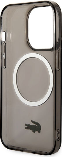 Lacoste Back Cover Plastic Black (iPhone 14 Pro Max)