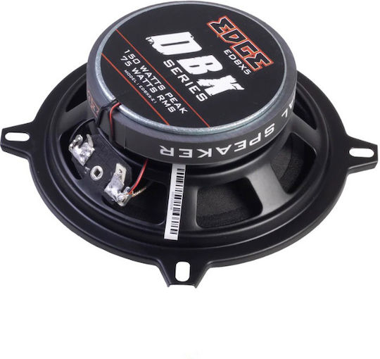 Edge EDBX5-E1 Σετ Ηχεία Αυτοκινήτου 5.25" με 75W RMS (3 Δρόμων)