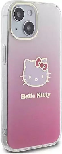 Hello Kitty Задна корица Пластмаса Розов (iPhone 15)