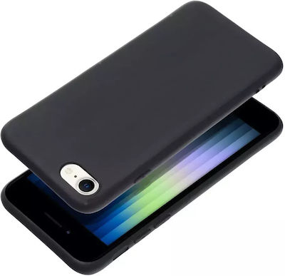 Techwave Matt Back Cover Silicone Durable Black (iPhone 8/7)