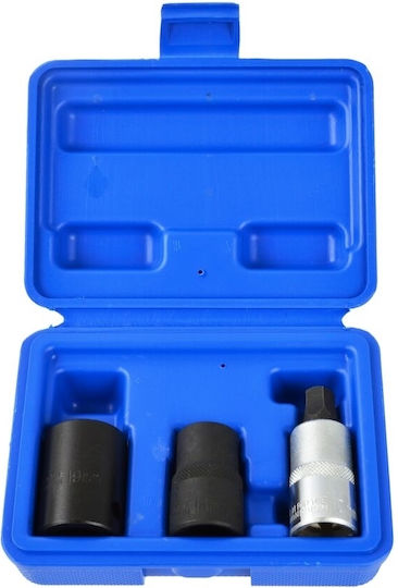 Hexagonal Wrench Set Brake Caliper Removal Geko 1/2" 14 19 10mm