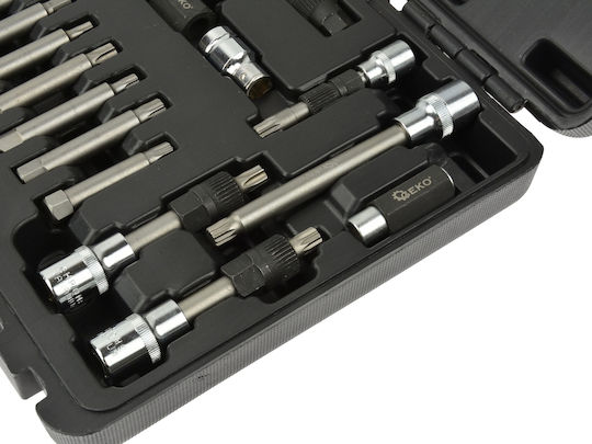 Alternator Assembly Disassembly Wrench Set Geko 22 Pieces