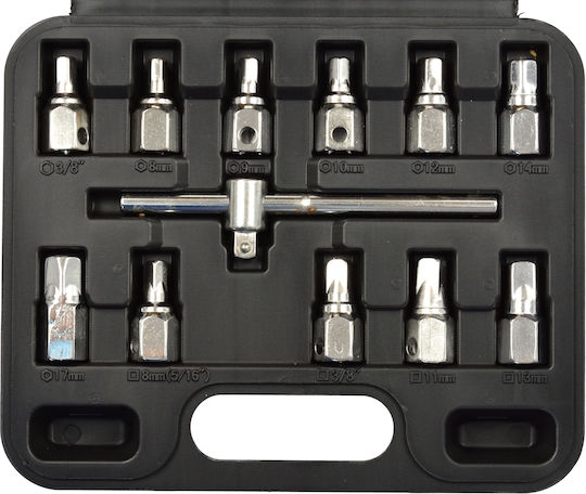 Oil Bath Wrench Kit 12 Pieces Plastic Box Geko G02710