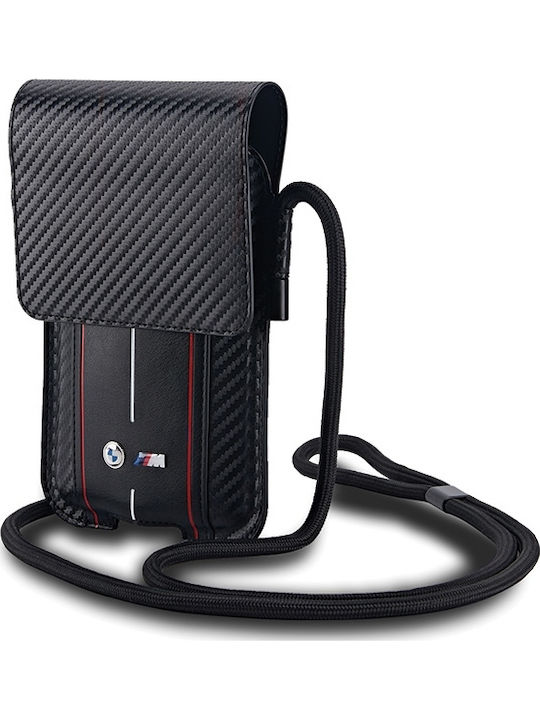 Bmw Bmpsp15xmscakr Wallet Bag Carbon Red Stripes Black