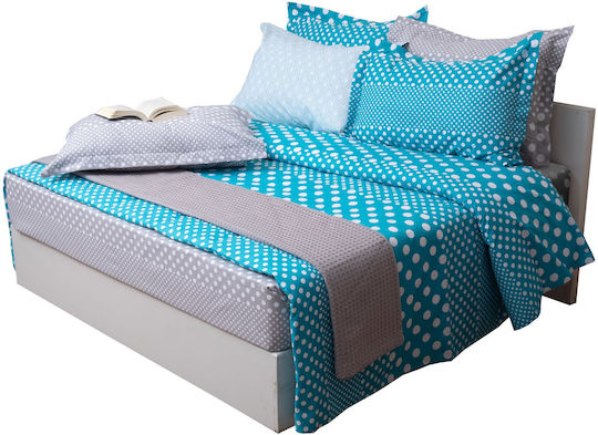 Anna Riska Mix & Match Pătură pentru bebeluși Bumbac 36 Benzină 110x150cm
