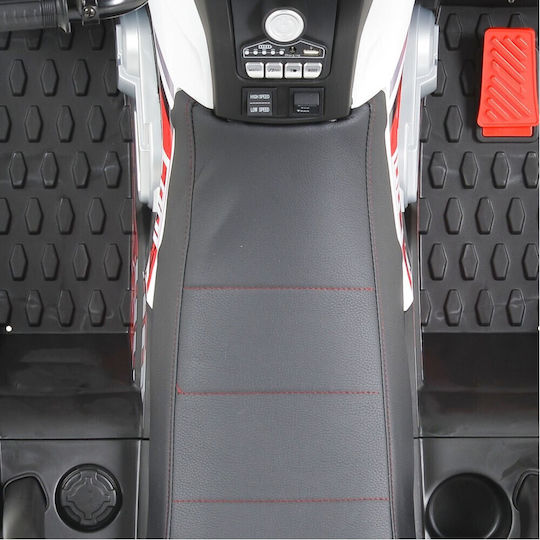 Παιδική Γουρούνα Licensed BO Cool Ηλεκτροκίνητη 12 Volt Λευκή για 3+ ετών