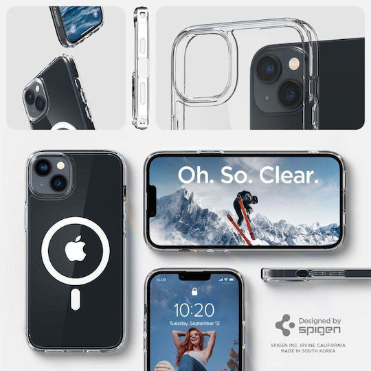 Spigen Ultra Hybrid MagFit Back Cover Πλαστικό 2mm Λευκό (iPhone 14)