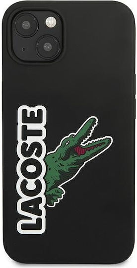 Lacoste Head Crocodile Back Cover Σιλικόνης Μαύρο (iPhone 13 mini)