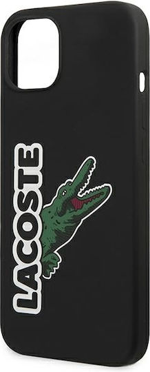 Lacoste Head Crocodile Back Cover Σιλικόνης Μαύρο (iPhone 13 mini)