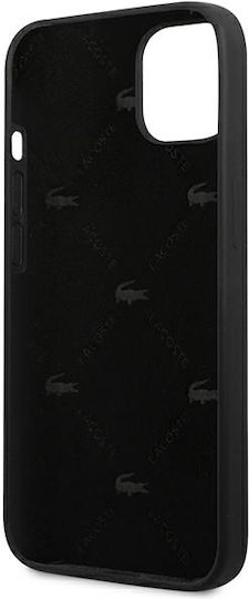 Lacoste Head Crocodile Back Cover Σιλικόνης Μαύρο (iPhone 13 mini)