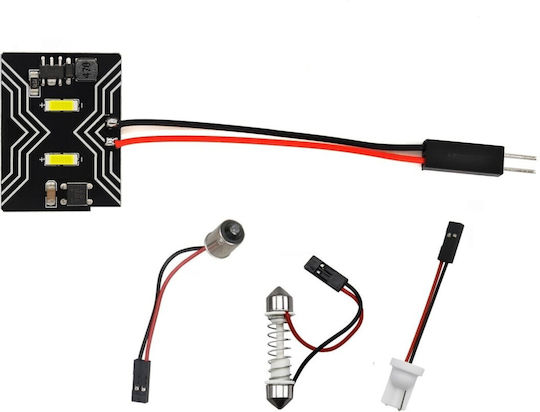 Panel 1 Led 12v T10 Sv8.5 T4w Ba9s C5w W5w Canbus 950lm 1 Pc