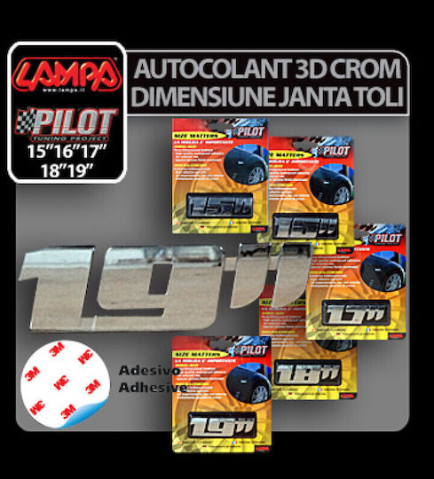Lampa Car Stickers 48.26 x 48.26cm 1pcs