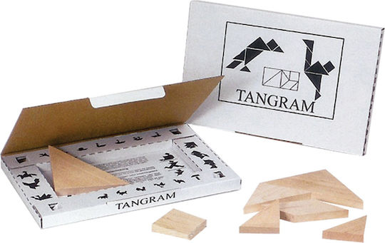 Goki Tangram Γρίφος από Ξύλο για 4+ Ετών 23612 7τμχ