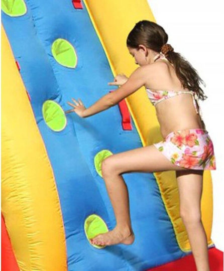 Happy Hop Aufblasbares Sharks Club mit Trampolin & Rutsche für 3+ Jahre