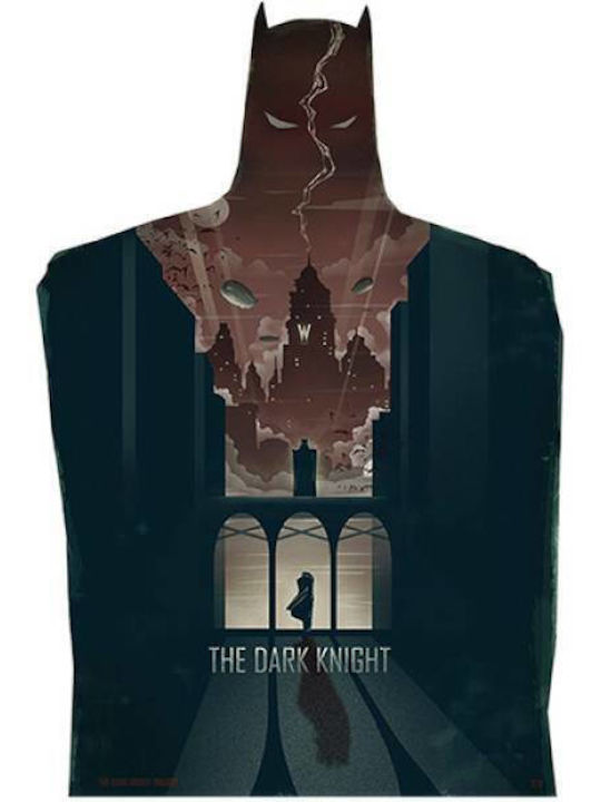 Takeposition The Dark Knight Tricou Alb 900-1029