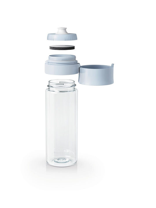 Brita Παγούρι με Στόμιο και Φίλτρο 600ml Μπλε