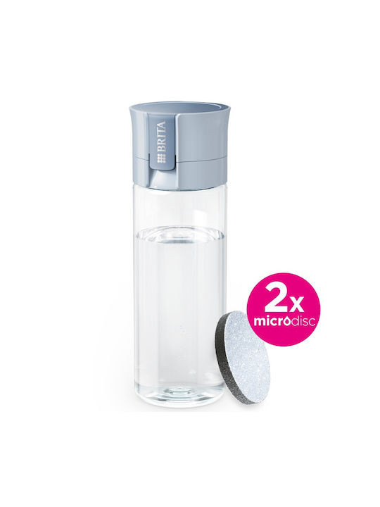 Brita Παγούρι με Στόμιο και Φίλτρο 600ml Μπλε
